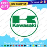 Fits Kawasaki Decals Stickers Vinyl Moto Bike Vintage Motocross Team Cafe Racing - Image 3