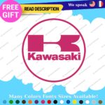 Fits Kawasaki Decals Stickers Vinyl Moto Bike Vintage Motocross Team Cafe Racing - Image 22