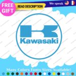 Fits Kawasaki Decals Stickers Vinyl Moto Bike Vintage Motocross Team Cafe Racing - Image 10