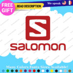 Fits Salomon Ski Decals Vinyl Stickers Shoes Snowboard Snow Board  Boots Binding