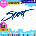 Sport 4X4 Off Road 2 All Wheel Drive Decals Stickers Vinyl Truck Bedside Chevy - Image 12