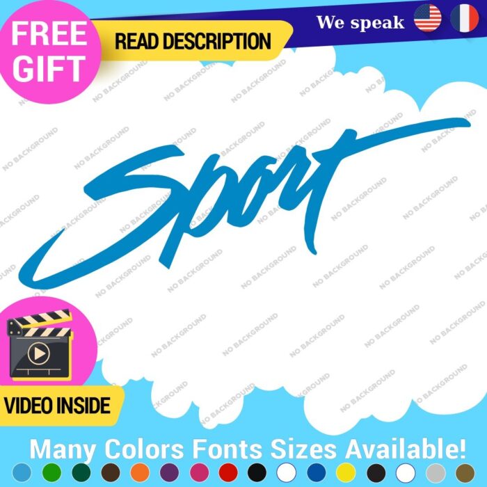 Sport 4X4 Off Road 2 All Wheel Drive Decals Stickers Vinyl Truck Bedside Chevy - Image 13