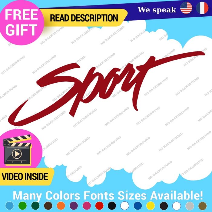 Sport 4X4 Off Road 2 All Wheel Drive Decals Stickers Vinyl Truck Bedside Chevy - Image 5