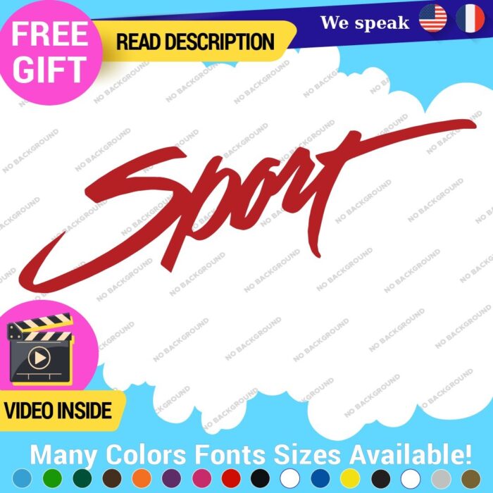 Sport 4X4 Off Road 2 All Wheel Drive Decals Stickers Vinyl Truck Bedside Chevy - Image 6