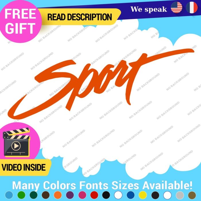 Sport 4X4 Off Road 2 All Wheel Drive Decals Stickers Vinyl Truck Bedside Chevy - Image 7