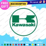 Fits Kawasaki Decals Stickers Vinyl Moto Bike Vintage Motocross Team Cafe Racing - Image 28