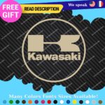 Fits Kawasaki Decals Stickers Vinyl Moto Bike Vintage Motocross Team Cafe Racing - Image 29