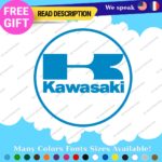 Fits Kawasaki Decals Stickers Vinyl Moto Bike Vintage Motocross Team Cafe Racing - Image 27
