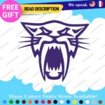 Fits Arctic Cat Head Decals Stickers Vinyl Name Snowmobile Sled Ski Team Moto - Image 20