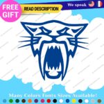 Fits Arctic Cat Head Decals Stickers Vinyl Name Snowmobile Sled Ski Team Moto - Image 24