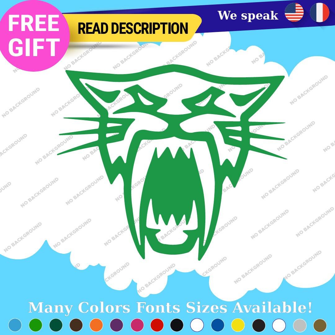 Fits Arctic Cat Head Decals Stickers Vinyl Name Snowmobile Sled Ski Team Moto 297353858505 Fits Arctic Cat Head Decals Stickers Vinyl Name Snowmobile Sled Ski Team Moto - Image 1