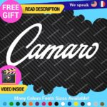 Fits Camaro Decals Stickers Vinyl Chevrolet Z28 RS Chevy Corvette Script