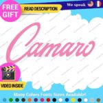 Fits Camaro Decals Stickers Vinyl Chevrolet Z28 RS Chevy Corvette Script - Image 10