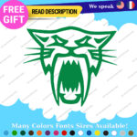 Fits Arctic Cat Decals Sticker Vinyl Snowmobile Head Sled Ski Team Moto Snow Doo - Image 3