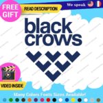 Fits Black Crows Snowboard Decals Sticker Vinyl Skis Poles Binding Boots Snows - Image 12