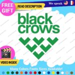 Fits Black Crows Snowboard Decals Sticker Vinyl Skis Poles Binding Boots Snows - Image 17