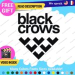 Fits Black Crows Snowboard Decals Sticker Vinyl Skis Poles Binding Boots Snows - Image 3
