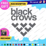 Fits Black Crows Snowboard Decals Sticker Vinyl Skis Poles Binding Boots Snows - Image 22