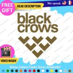 Fits Black Crows Snowboard Decals Sticker Vinyl Skis Poles Binding Boots Snows - Image 23