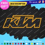 Fits KTM Decals Stickers Vinyl Racing Motocross Team Duke SX SXF Moto Bike Dirty