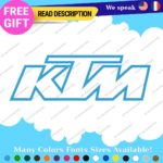 Fits KTM Decals Stickers Vinyl Racing Motocross Team Duke SX SXF Moto Bike Dirty - Image 21