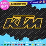 Fits KTM Decals Stickers Vinyl Racing Motocross Team Duke SX SXF Moto Bike Dirty - Image 23