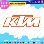 Fits KTM Decals Stickers Vinyl Racing Motocross Team Duke SX SXF Moto Bike Dirty - Image 4