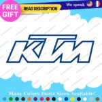 Fits KTM Decals Stickers Vinyl Racing Motocross Team Duke SX SXF Moto Bike Dirty - Image 9