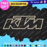 Fits KTM Decals Stickers Vinyl Racing Motocross Team Duke SX SXF Moto Bike Dirty - Image 30