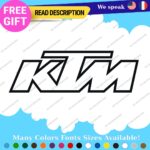 Fits KTM Decals Stickers Vinyl Racing Motocross Team Duke SX SXF Moto Bike Dirty - Image 32