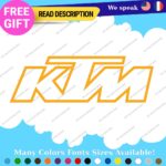 Fits KTM Decals Stickers Vinyl Racing Motocross Team Duke SX SXF Moto Bike Dirty - Image 26