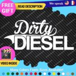 Diesel Black Smoke Mafia Decals Stickers Vinyl Fuel Gas Truck Only Inside Turbo - Image 3