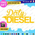 Diesel Black Smoke Mafia Decals Stickers Vinyl Fuel Gas Truck Only Inside Turbo - Image 4