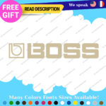 Fits Boss Audio Decals Stickers Stereo Vinyl System Amplifier Speaker Equalizer - Image 21