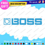Fits Boss Audio Decals Stickers Stereo Vinyl System Amplifier Speaker Equalizer - Image 25