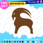 Fits Goat Backcountry Snowboard Decal Sticker Vinyl Snow Ski Hoodie Jacket Gore. - Image 24