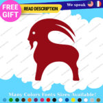 Fits Goat Backcountry Snowboard Decal Sticker Vinyl Snow Ski Hoodie Jacket Gore. - Image 7