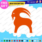 Fits Goat Backcountry Snowboard Decal Sticker Vinyl Snow Ski Hoodie Jacket Gore. - Image 9