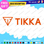 Fits Tikka Riffles Second Stickers Vinyl Decals Gun Firearms T3 Patriotic