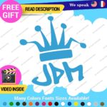 Joker JDM King Decals Stickers Vinyl Funny Crow Drift Racing Bomb Lowered - Image 16