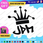 Joker JDM King Decals Stickers Vinyl Funny Crow Drift Racing Bomb Lowered - Image 18