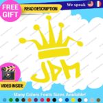 Joker JDM King Decals Stickers Vinyl Funny Crow Drift Racing Bomb Lowered - Image 20