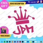 Joker JDM King Decals Stickers Vinyl Funny Crow Drift Racing Bomb Lowered - Image 24