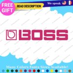 Fits Boss Audio Decals Stickers Stereo Vinyl System Amplifier Speaker Equalizer - Image 26