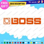 Fits Boss Audio Decals Stickers Stereo Vinyl System Amplifier Speaker Equalizer - Image 33