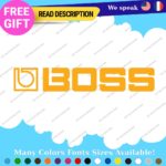 Fits Boss Audio Decals Stickers Stereo Vinyl System Amplifier Speaker Equalizer - Image 28