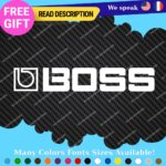 Fits Boss Audio Decals Stickers Stereo Vinyl System Amplifier Speaker Equalizer - Image 48