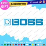 Fits Boss Audio Decals Stickers Stereo Vinyl System Amplifier Speaker Equalizer - Image 37