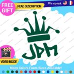 Joker JDM King Decals Stickers Vinyl Funny Crow Drift Racing Bomb Lowered - Image 27