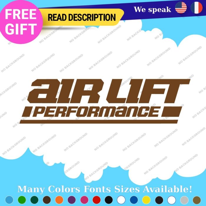 Fits Air Lift Performance Decals Stickers Vinyl Airmax Suspension Link Airlift - Image 13